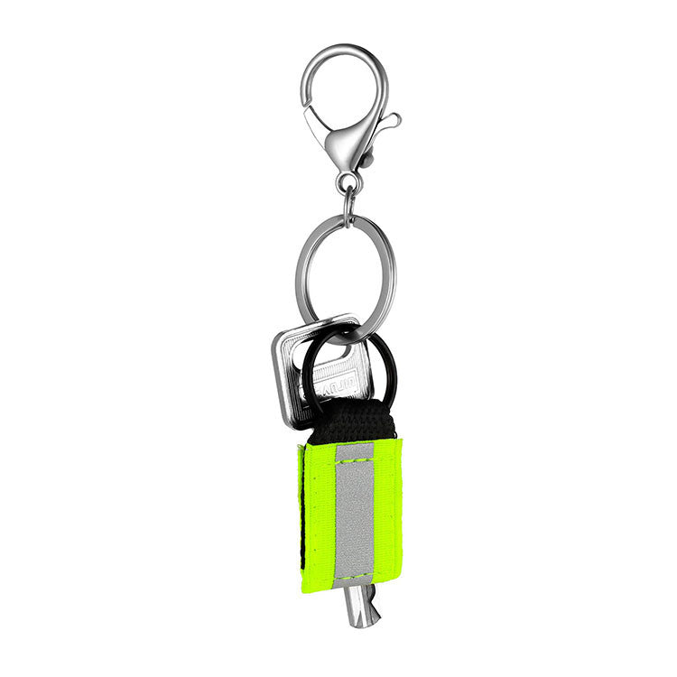 Keychain for keys. Property protection lock with colored keychains