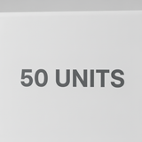 can you use remove the words below 50 UNITS